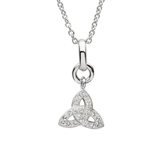ShanOre Sterling Silver Cubic Zirconia Trinity Pendant