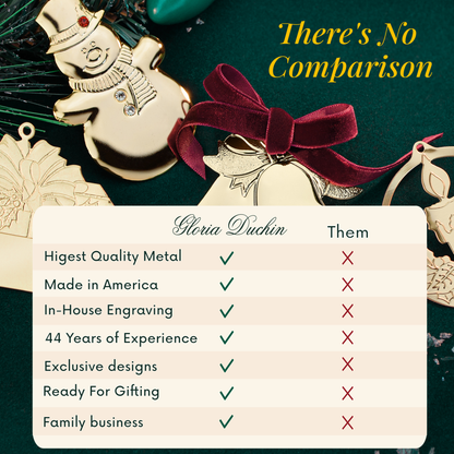 Gloria Duchin - Pewter Military Hero Photo Frame Ornament