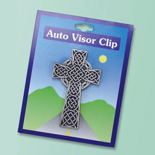 Load image into Gallery viewer, Abbey &amp; CA Gift - Celtic Cross Visor Clip
