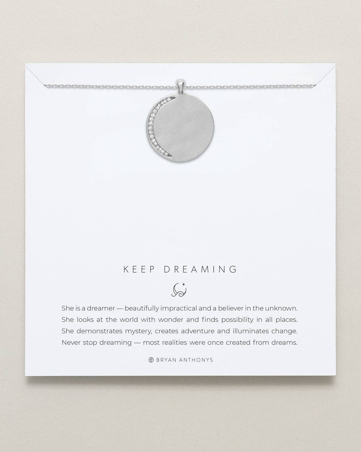 Bryan Anthonys - Keep Dreaming Necklace: Silver