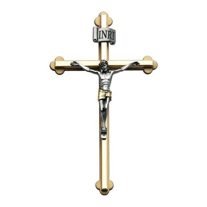 Abbey + CA Gift - 2-tone Wall Crucifix 8”