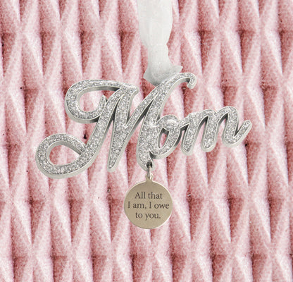 Gloria Duchin - Mom Word Ornament