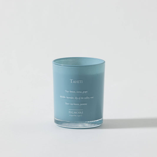 Palmoire Home Fragrance - Tahiti Soy Wax Candle [lavender/lemon/jasmine]: Standard 4.9 oz/ 140 g