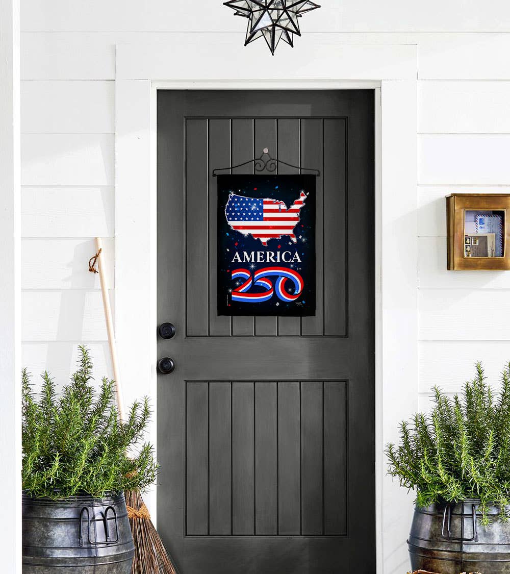 Two Group Flag Co - America 250 Flag Celebration USA 250th Home Decor: Garden Flag 13" x 18.5" Only / Double Sided-Thick Fabric