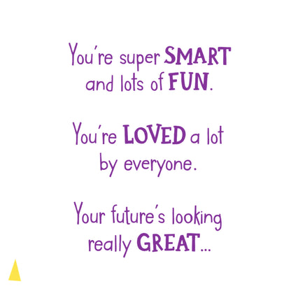 DICKENS INC. - 8th Birthday Card for Kids (You're 8!)
