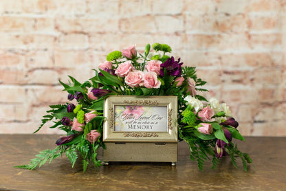Cottage Garden - Wishing You And Sweet Baby Petite Music Box