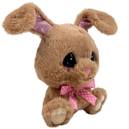 Precious Moments - Cutie Pet-Tudies Easter Tan Bunny Plush -Cinnamon