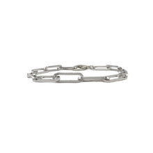 Load image into Gallery viewer, Love, Lisa - Love, Lisa&#39;s Paperclip Bracelet: Silver
