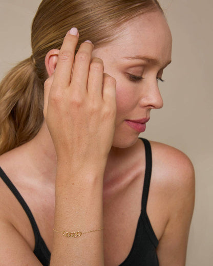 Bryan Anthonys - My Circle Dainty Bracelet: Silver