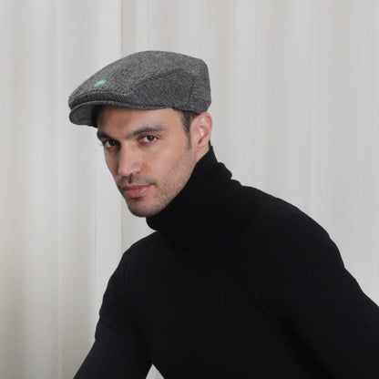 Celtic Ore Crafts - HAT-013A Everyman Tweed Cap Grey: 7.00 / Large
