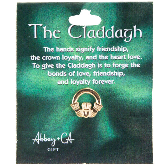 Abbey & CA Gift - Claddagh Lapel Pin