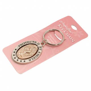 AngelStar - Protected By Angel - Keychain