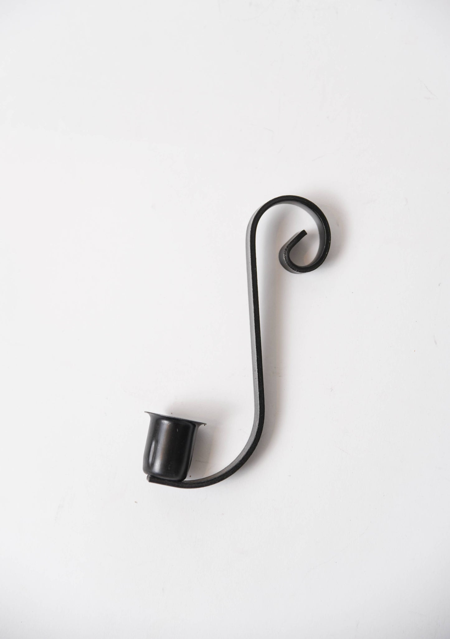 LMS Wholesale - Black Iron Quart Jar Taper Holder