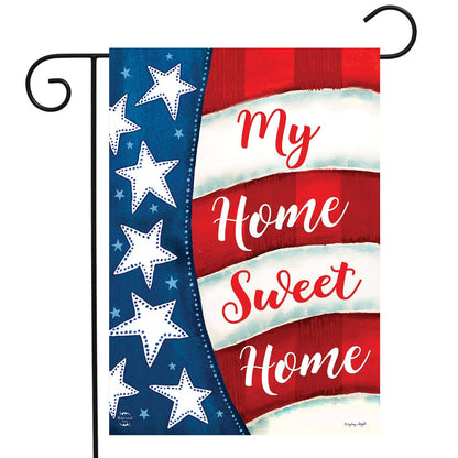 Briarwood Lane - My Home Sweet Home  Double Sided Garden Flag 18" x 12.5"