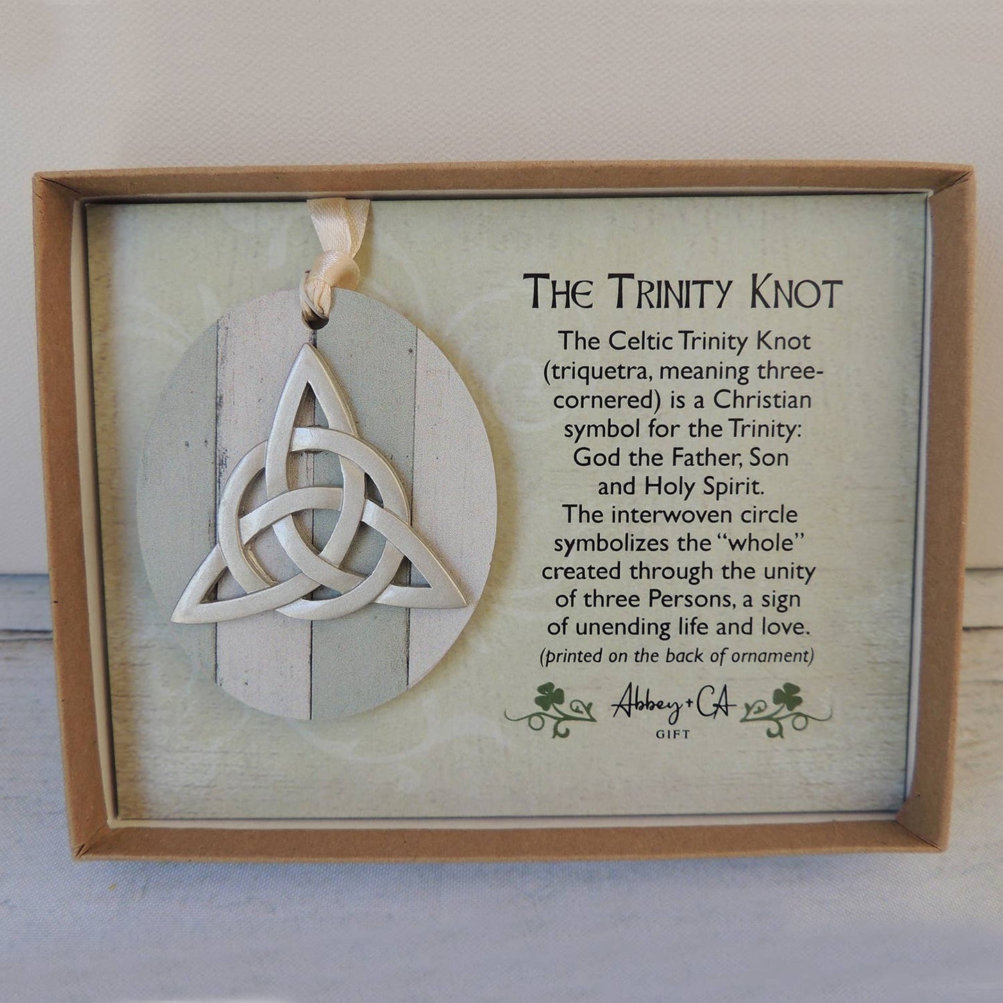 Abbey + CA Gift - Trinity Knot Ornament