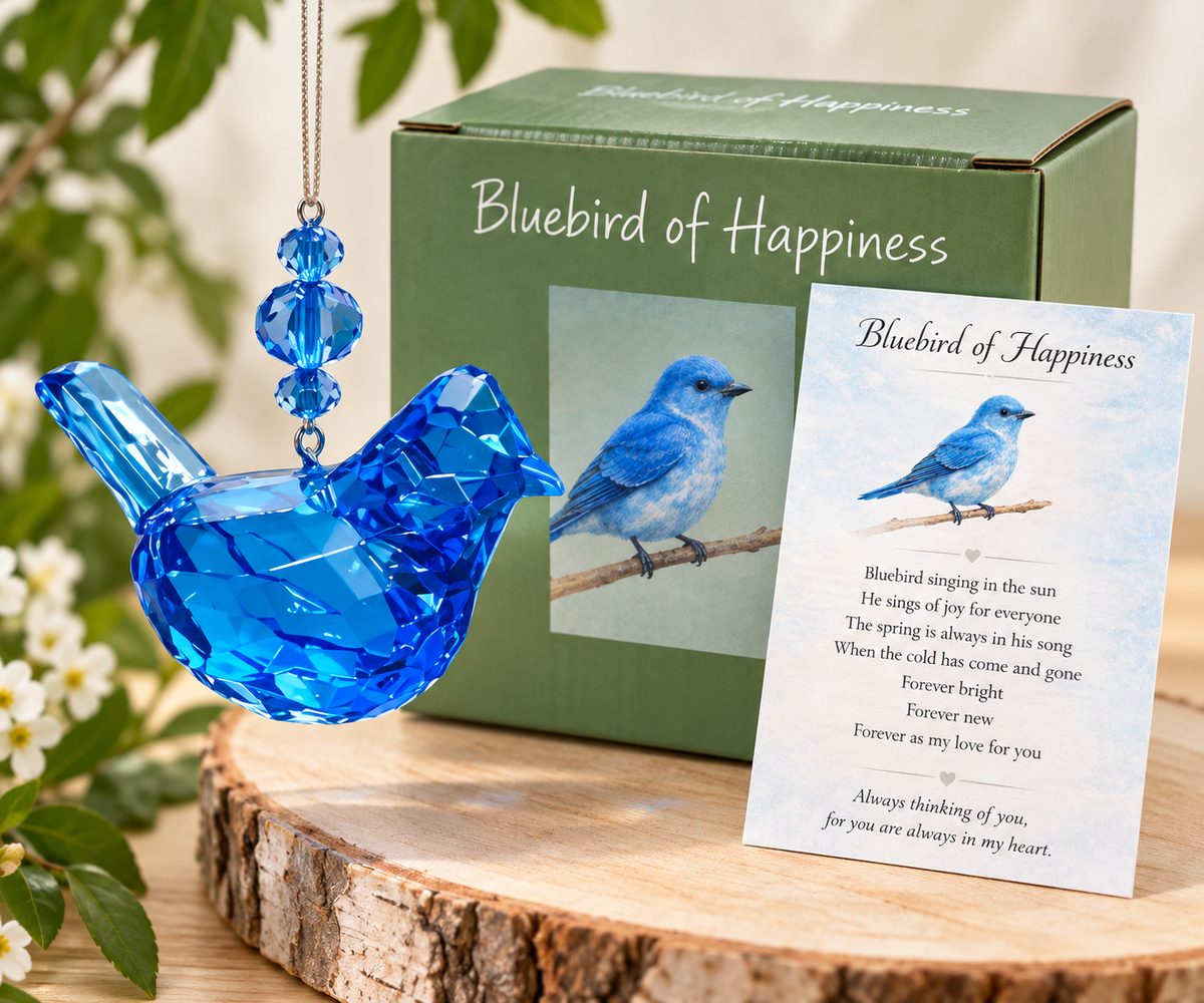 Elskandi - Bluebird of Happiness Ornament – Joy & Connection