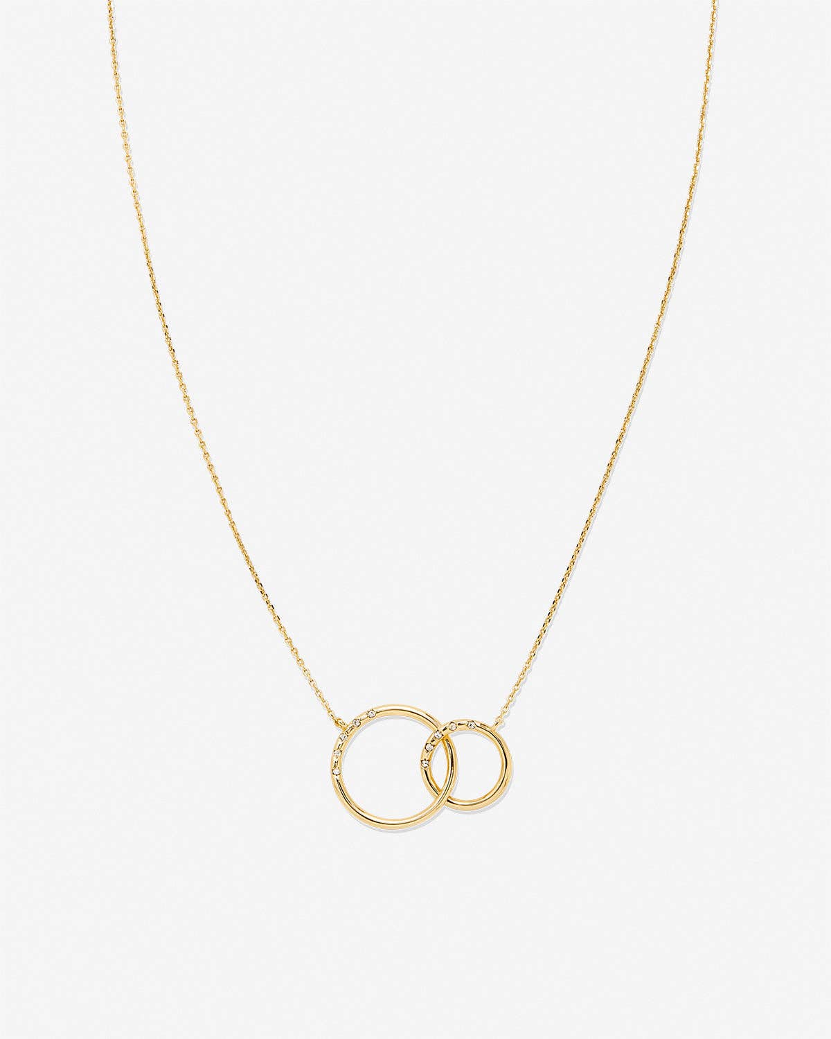 Bryan Anthonys - Family Interlocking Circles Necklace: 14k Gold