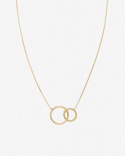 Bryan Anthonys - Family Interlocking Circles Necklace: 14k Gold