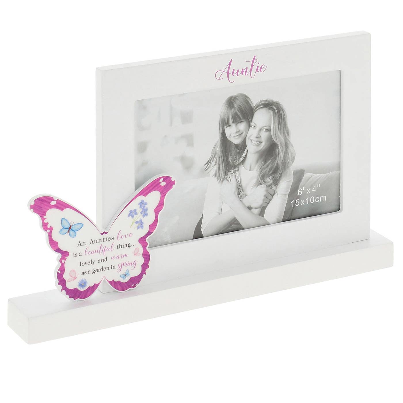 Joe Davies - Butterfly Kisses Photo Frame Auntie