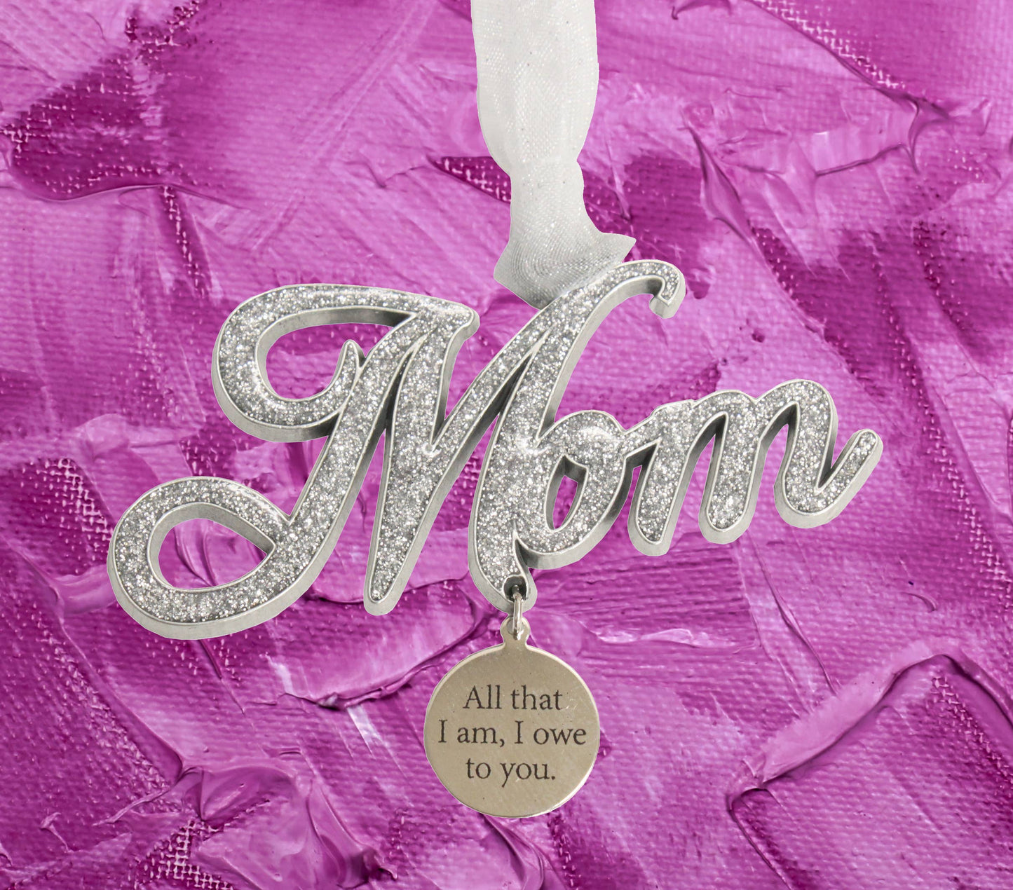 Gloria Duchin - Mom Word Ornament