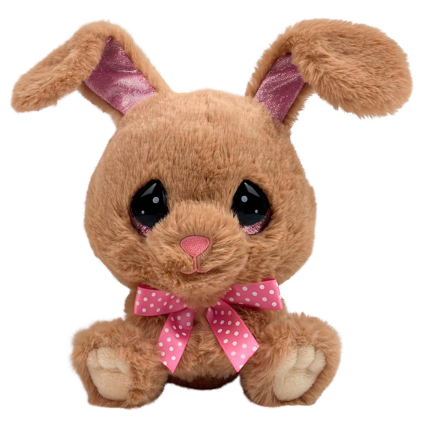 Precious Moments - Cutie Pet-Tudies Easter Tan Bunny Plush -Cinnamon