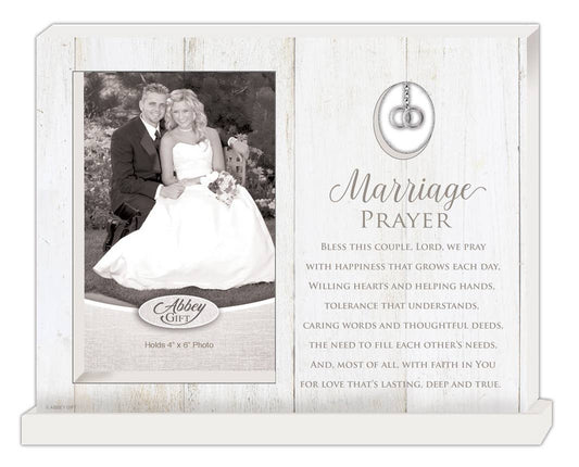 Abbey & CA Gift - Marriage Frame with Charm