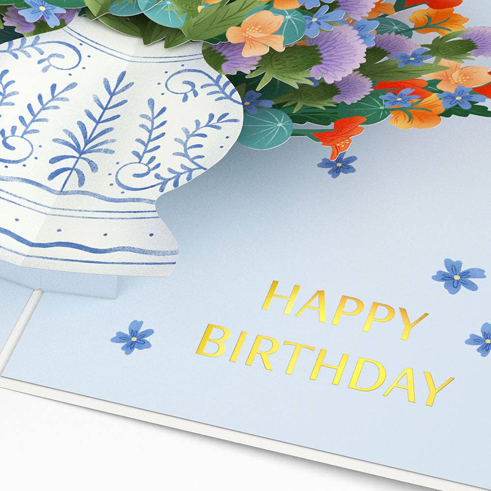 Lovepop Cards - Birthday Bouquet of Happiness 5*7" Pop-Up Card