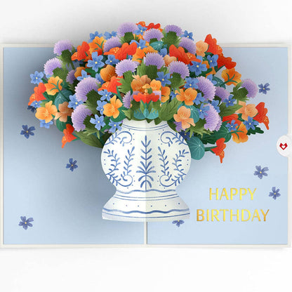 Lovepop Cards - Birthday Bouquet of Happiness 5*7" Pop-Up Card