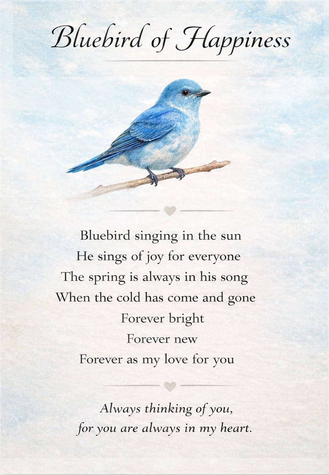 Elskandi - Bluebird of Happiness Ornament – Joy & Connection