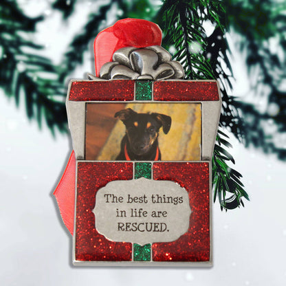 Gloria Duchin - Pet Rescue Photo Frame Ornament