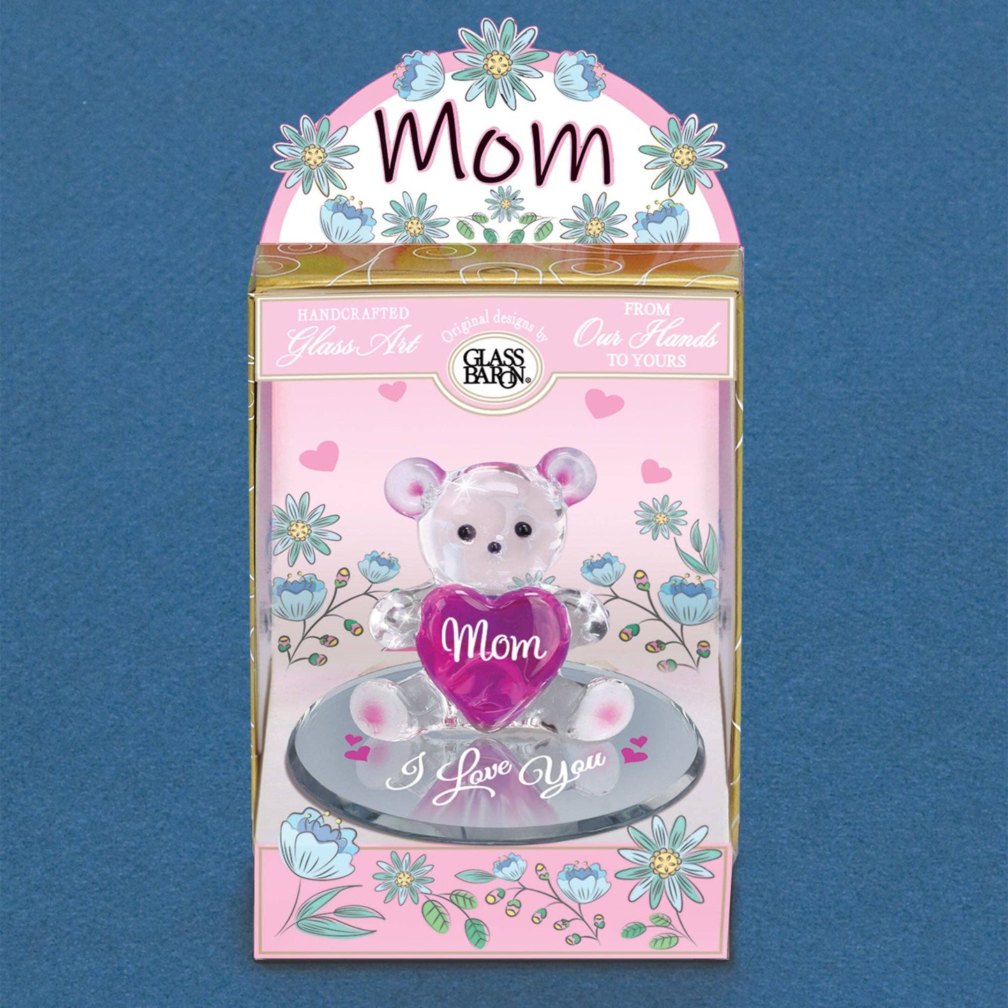 Glass Baron - KC1-S2 153-MH: Mom, "You fill our Hearts"
