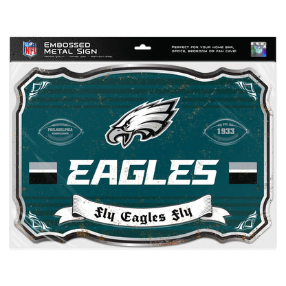 Party Animal, Inc. - Philadelphia Eagles Giant Metal Sign