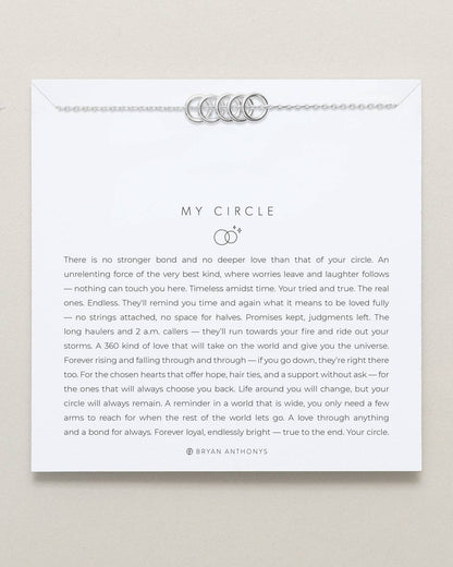 Bryan Anthonys - My Circle Dainty Bracelet: Silver