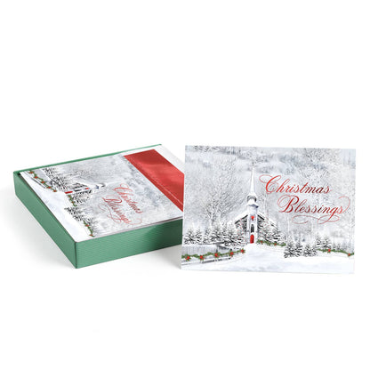 Masterpiece Studios - Winter Blessings Boxed Holiday Cards