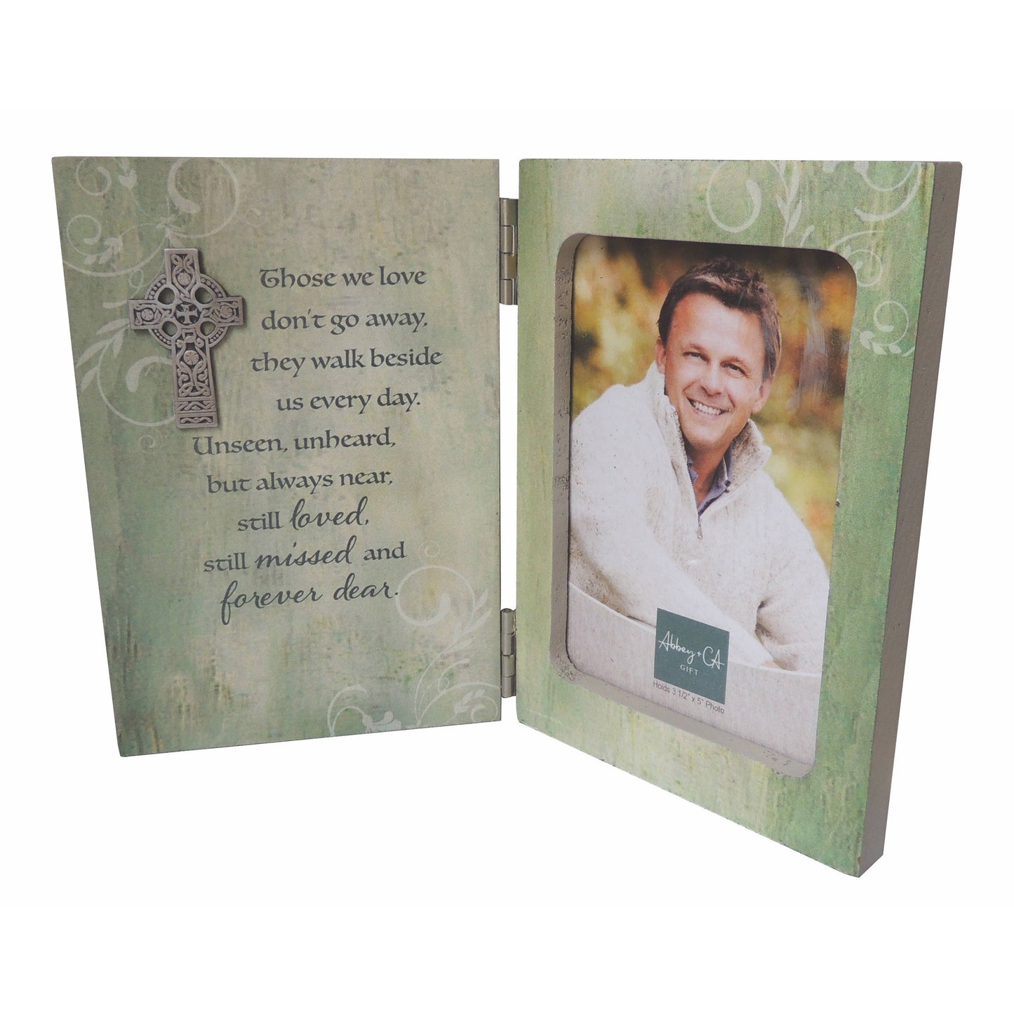 Abbey & CA Gift - Those We Love Irish Memorial Hinged Photo Frame