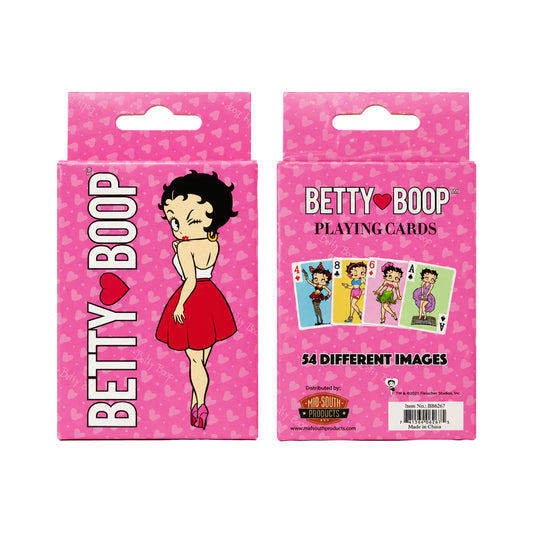 MID-SOUTH PRODUCTS - Betty Boop Playing Cards - 54 Images