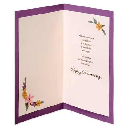DICKENS INC. - Anniversary Card for Wife (Our Love Story)