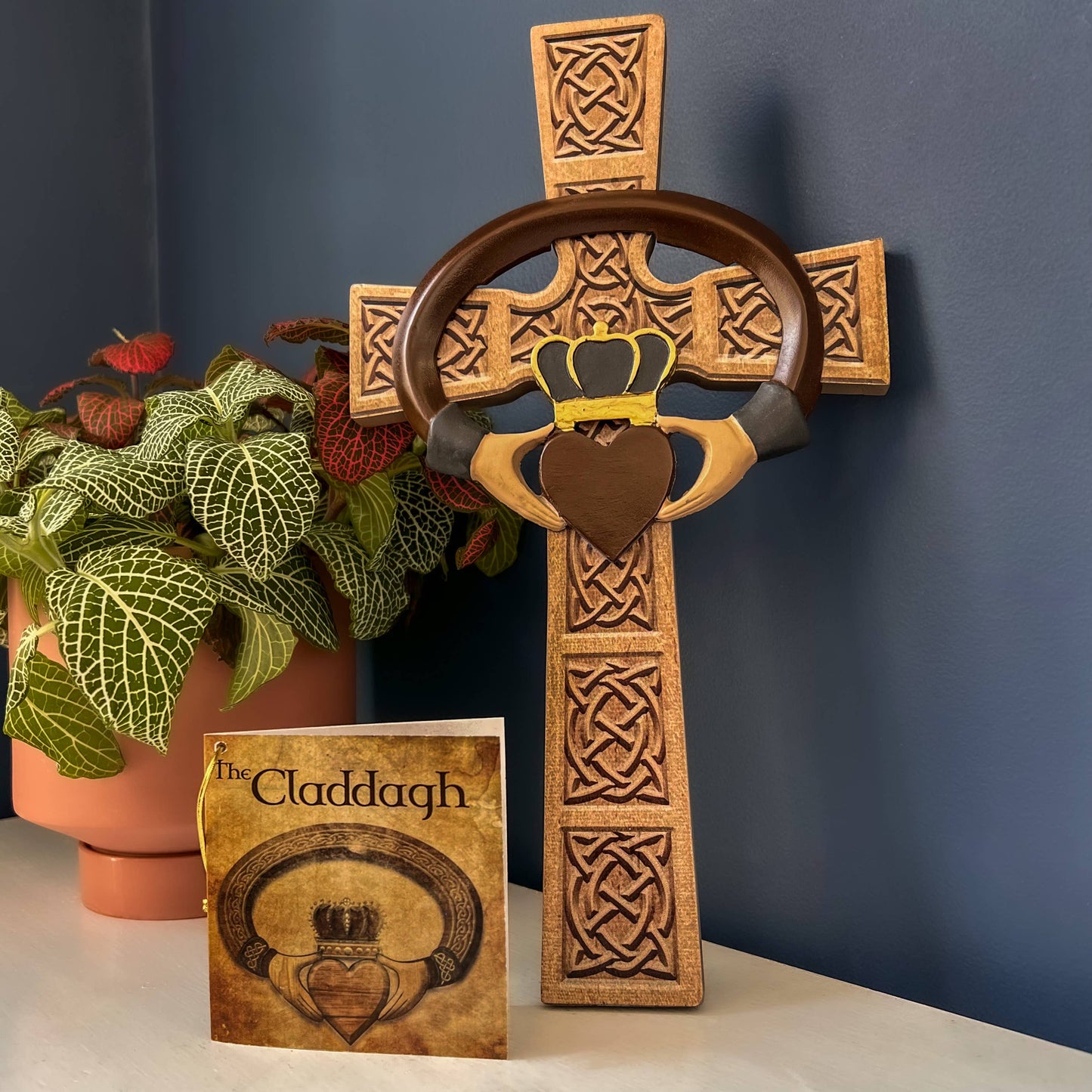 Abbey & CA Gift - Claddagh Wall Cross