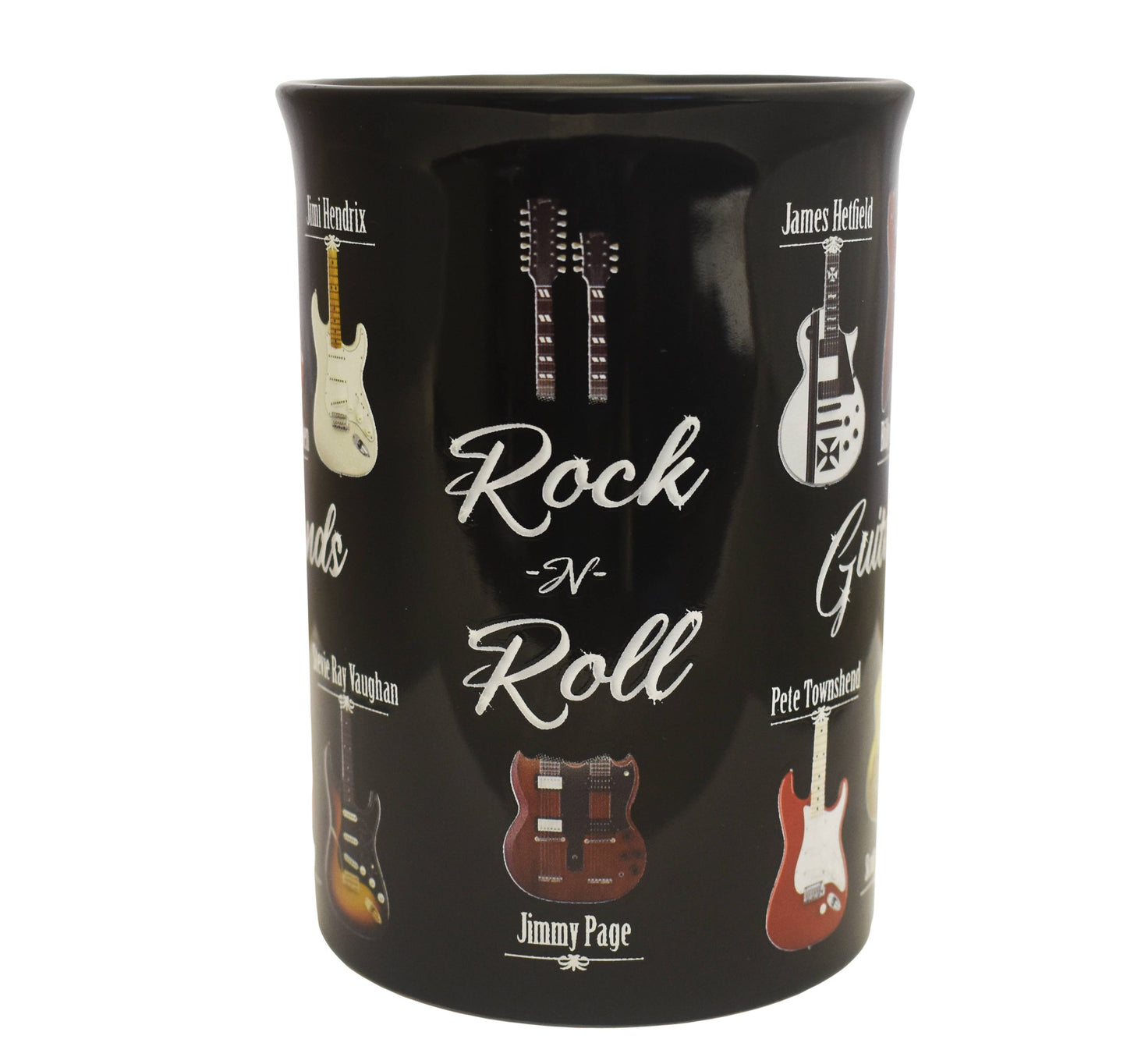 MID-SOUTH PRODUCTS - Guitar Legends Mug - Rock 'N' Roll with Guitar Handle
