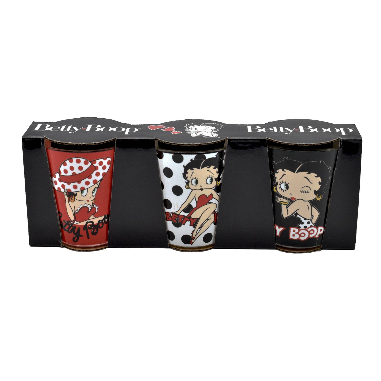 MID-SOUTH PRODUCTS - Betty Boop Shot Glass Set - Polka Dots