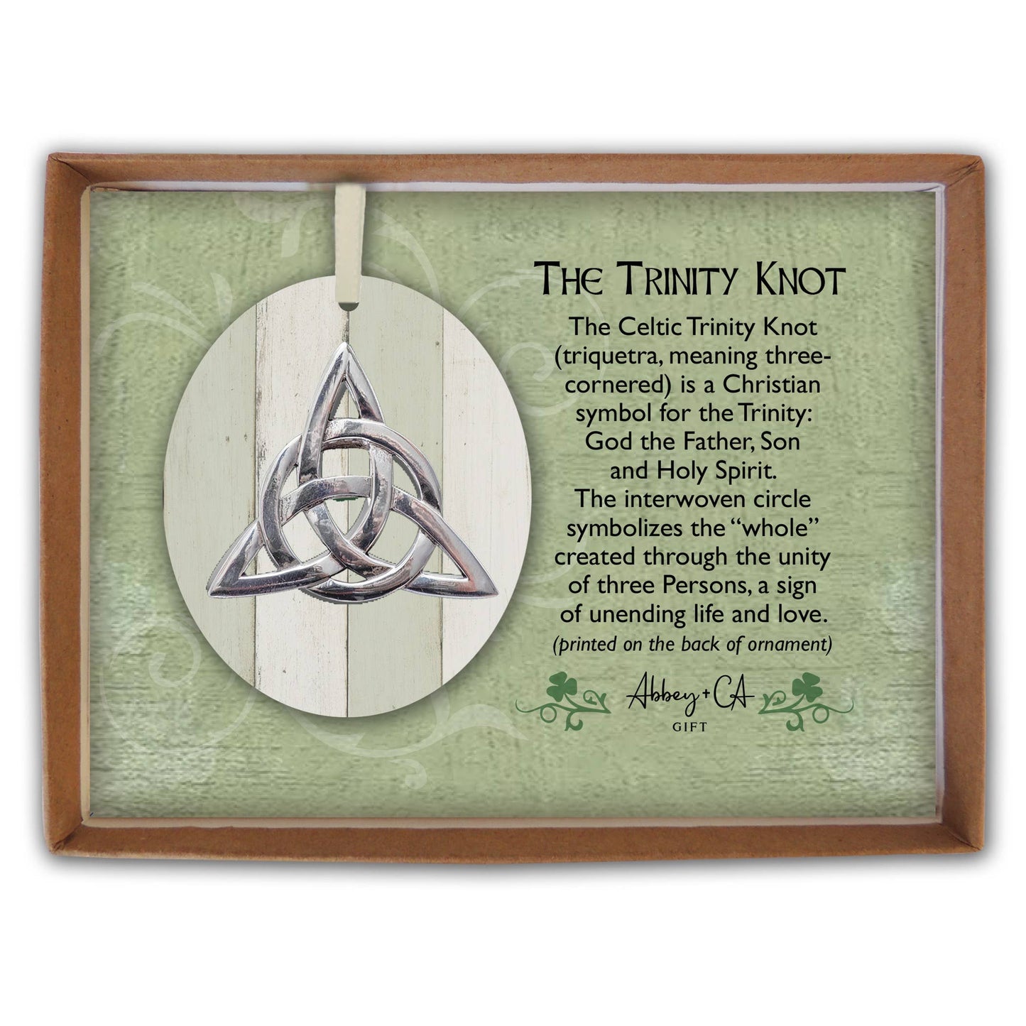 Abbey + CA Gift - Trinity Knot Ornament