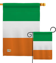 Load image into Gallery viewer, Two Group Flag Co - Flag Ireland Country Garden House 2-Sided Home Décor Yard: Double Sided-Thick Fabric / Garden Flag 13&quot; x 18.5&quot; Only
