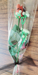 Home Run Accessories - Basketball Rose, Sports Rose, Basketball Flower