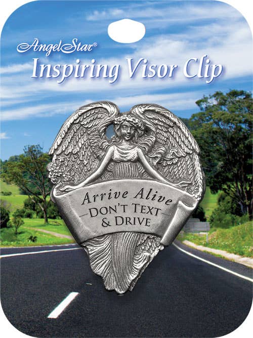 AngelStar - Arrive Alive - Visor Clip