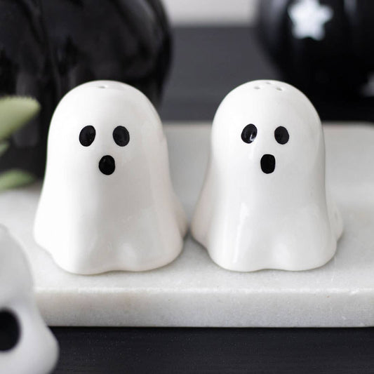 Something Different Wholesale - Ghost Halloween Salt and Pepper Shakers