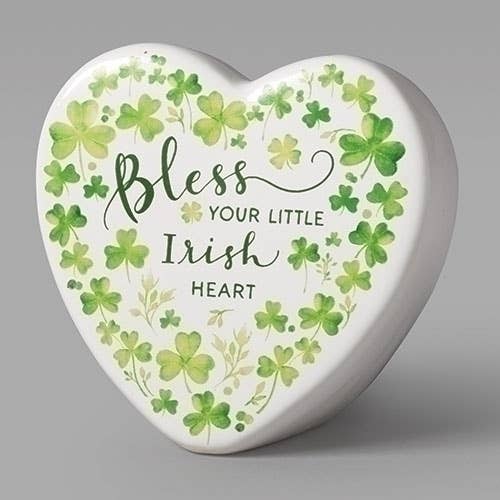 Roman - 3.5"H IRISH HEART 12 PC