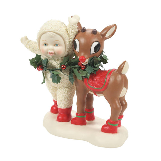 Snowbabies, “Wrapped Up With Rudolph”, Rudolph The Red Nosed Reindeer