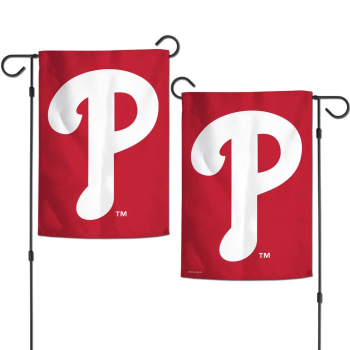 Philadelphia Phillies Cap Logo Garden Flag 2 Sided