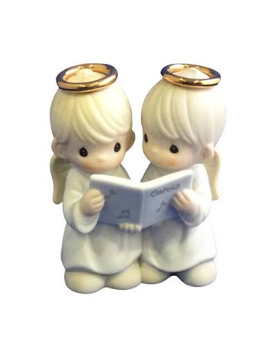 Precious Moments "And the Angels Sing" Dated Porcelain Figurine