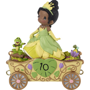 Disney Showcase Birthday Parade Tiana Figurine, #10 Double Digit Dreams